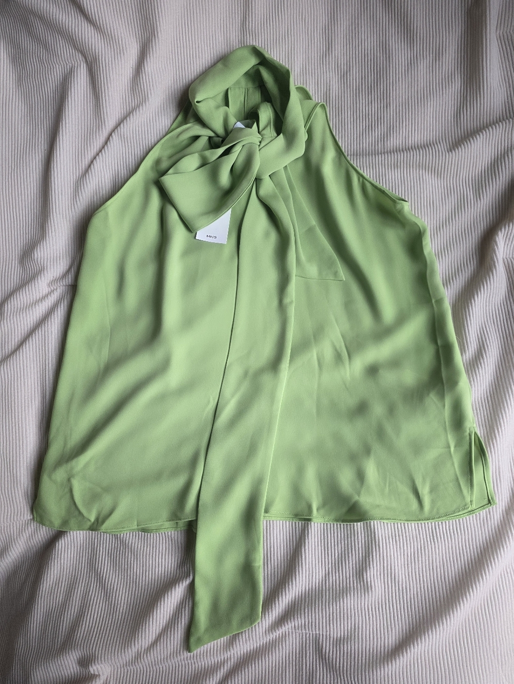 Mango Halter Top back-tie lime sz 6, 8, 10, 12 NWT - Picture 10 of 16